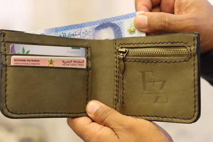 N°4. Wallet - Olive Green