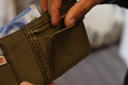 N°4. Wallet - Olive Green