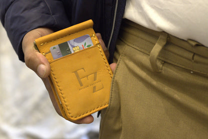 N°5. Mini-Wallet -Safran