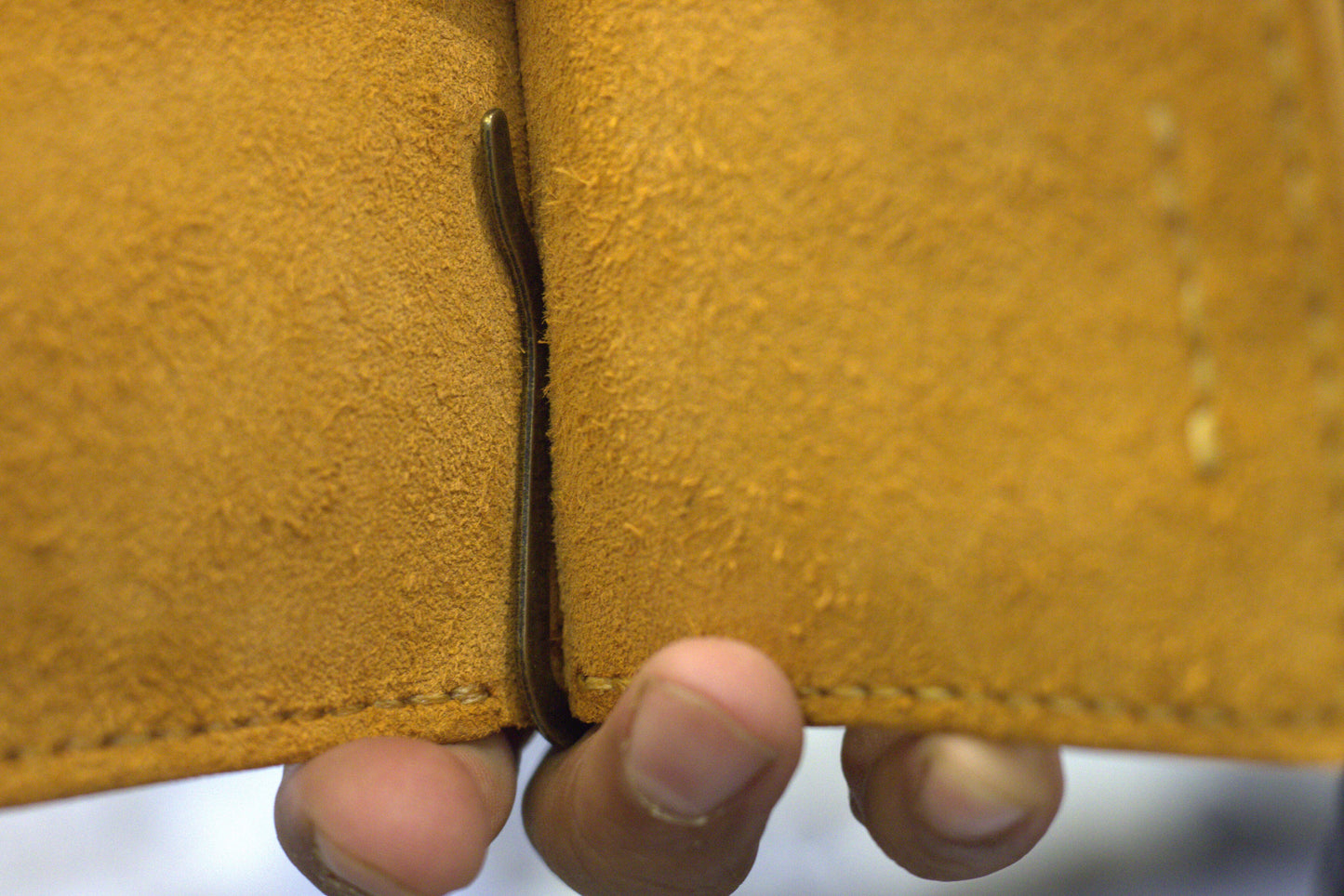 N°5. Mini-Wallet -Safran